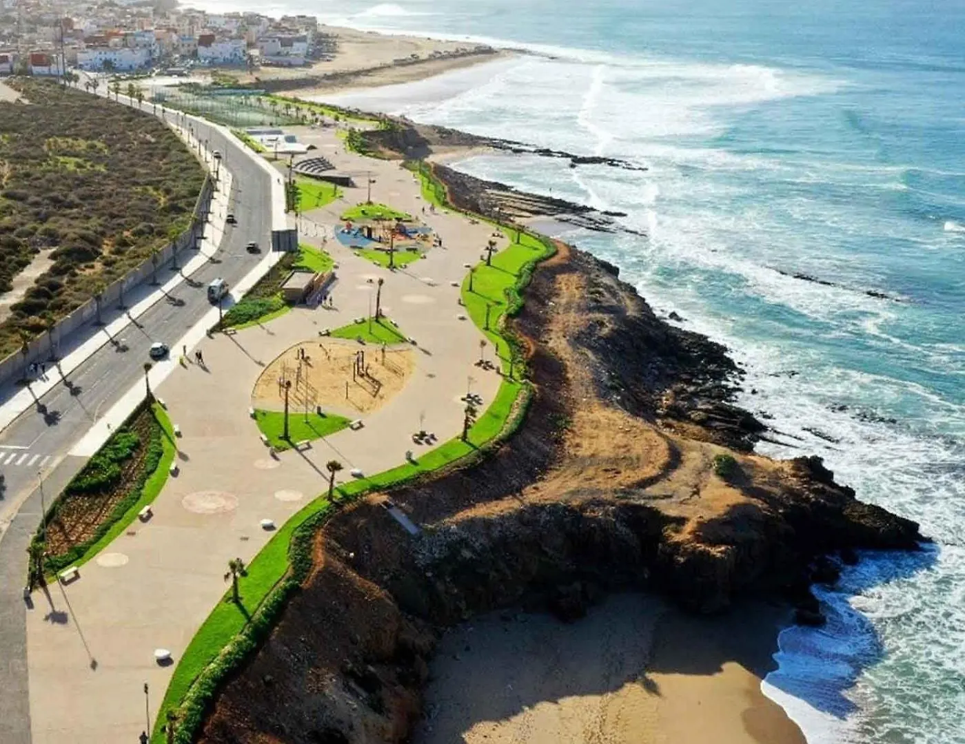 Luxury Seafront Apartment In Agadir Vue Mer Taghazout Surf & Ocean View Your Home Place 0*,